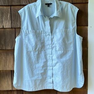 Banana Republic Sleeveless Shirt Size XL